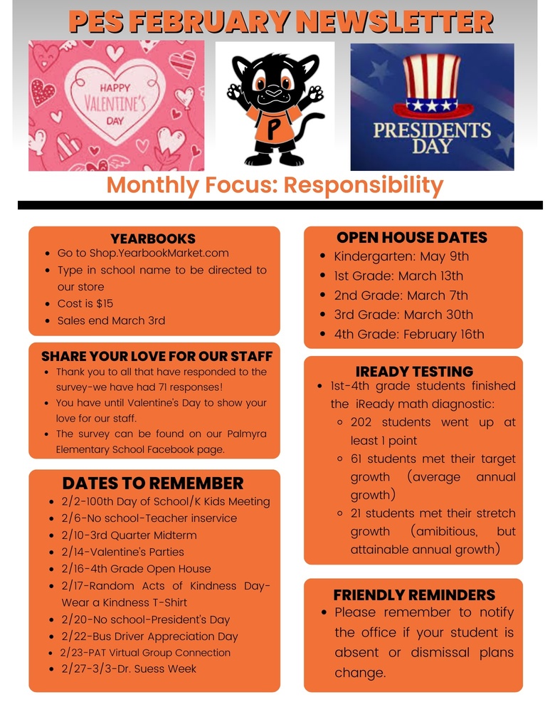 ES February Newsletter