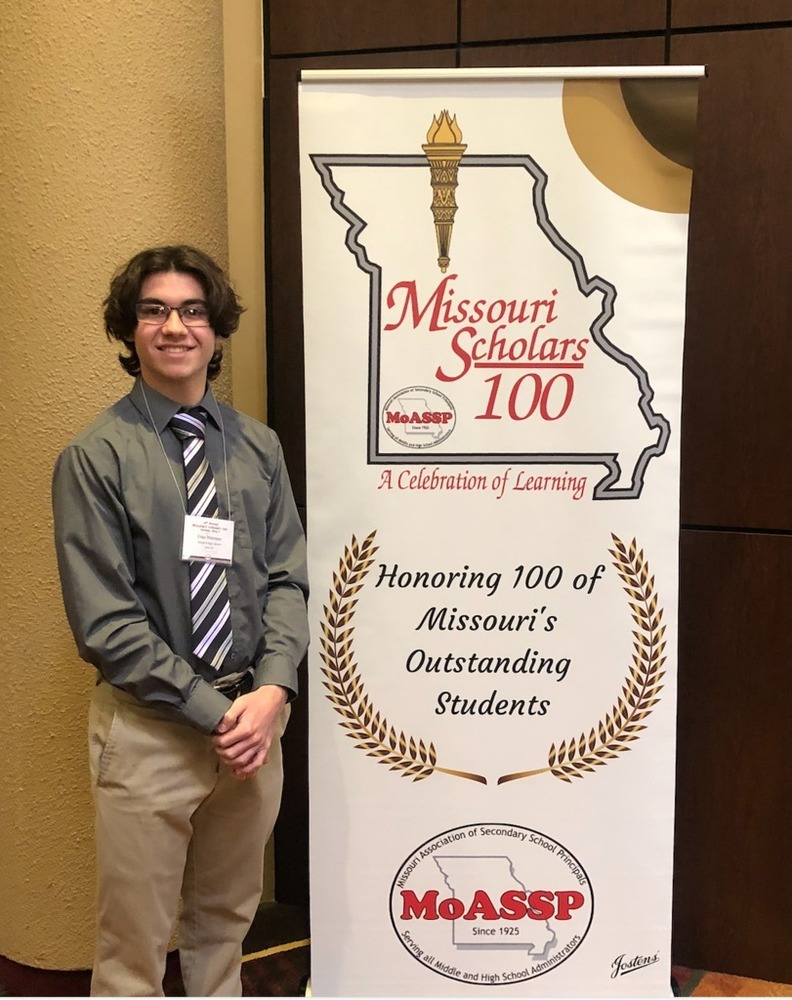 Evan Nierman - Nominated one of Missouri's Top 100 Outstanding Student