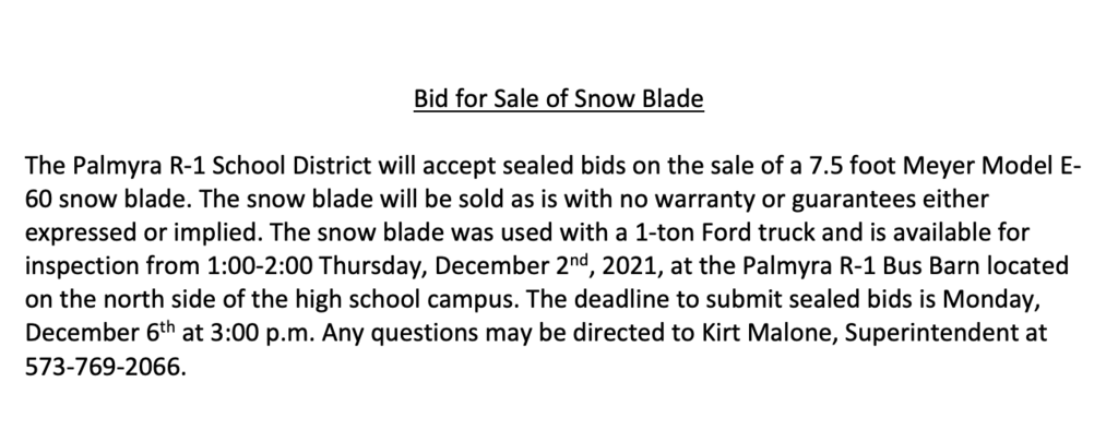 Snow Blade