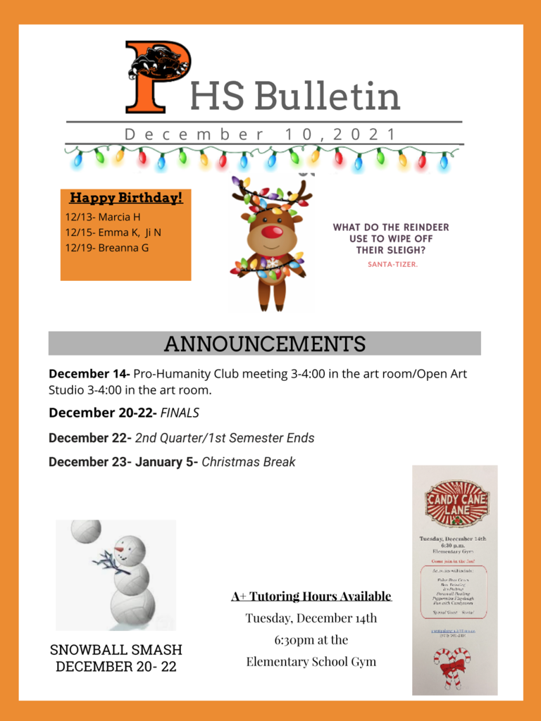 PHS Bulletin